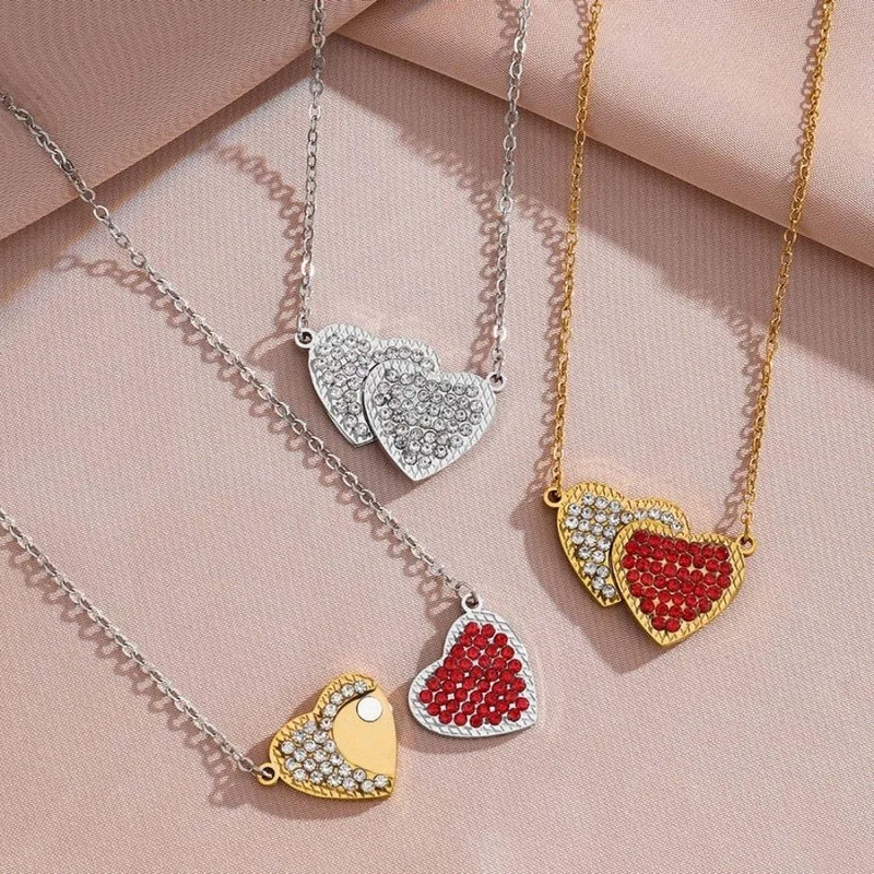 Magnetic Heart Pendant Necklace
