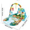 Musical Activity Gym with Kick-and-Play Piano for Babies