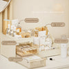 Clear Acrylic Makeup Organizer with Sliding Drawers