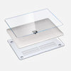 Clear Hard Shell Laptop Case for MacBook Air and Pro