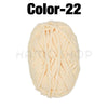 Soft Velvet Chenille Yarn for Knitting and Crochet – 2 Rolls