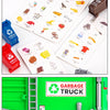 Diecast Garbage Collection Truck Model with Sound and Light