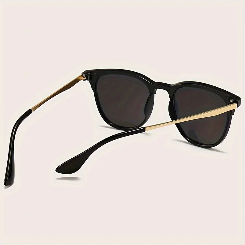 Designer Cat-Eye Metal Frame Sonnenbrille