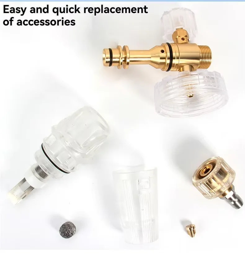 High Pressure Foam Cannon with Quick Connect for Pressure Washers
