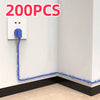 Clear Plastic Cable Clips with Adhesive Backing