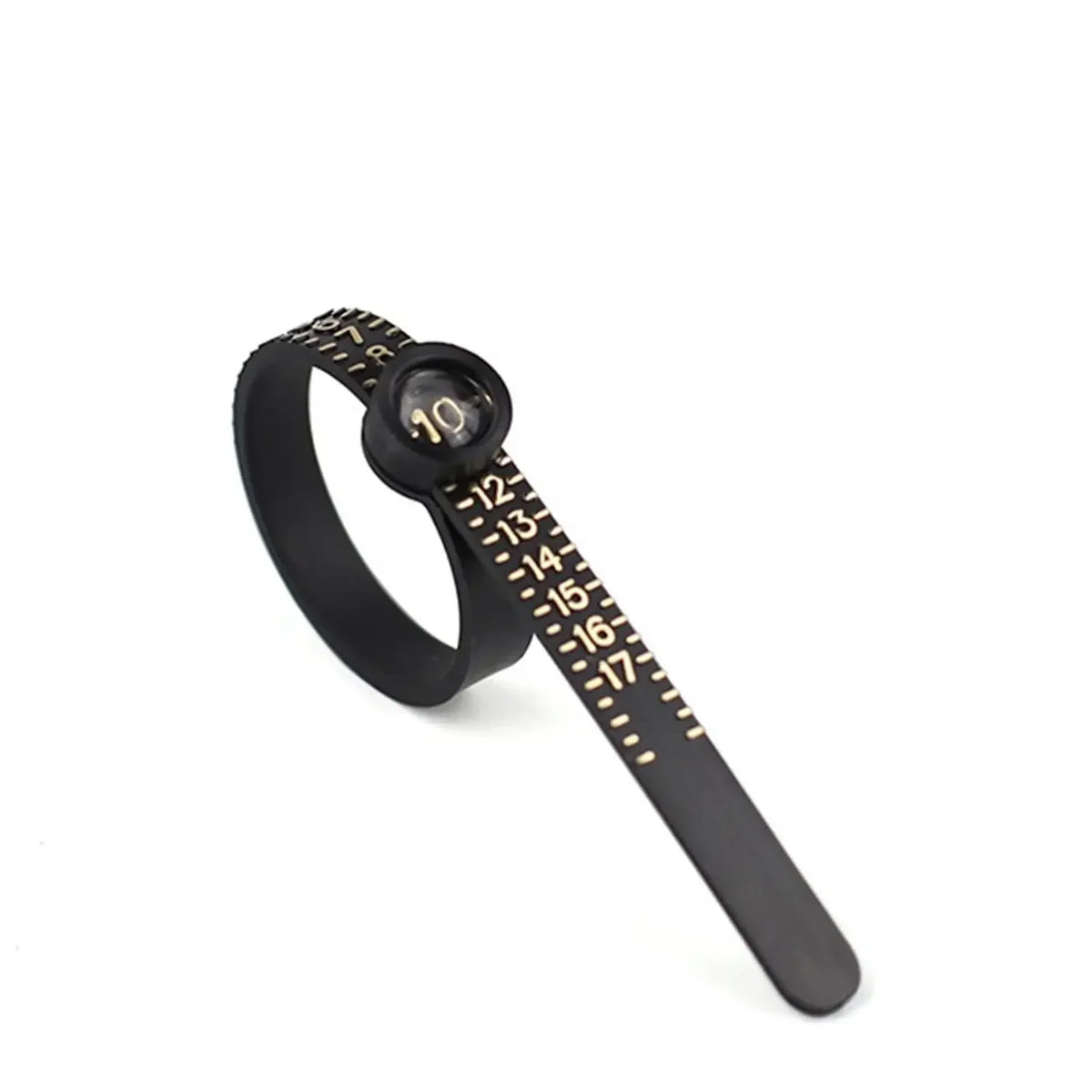 Adjustable Ring Sizing Gauge with Magnifier