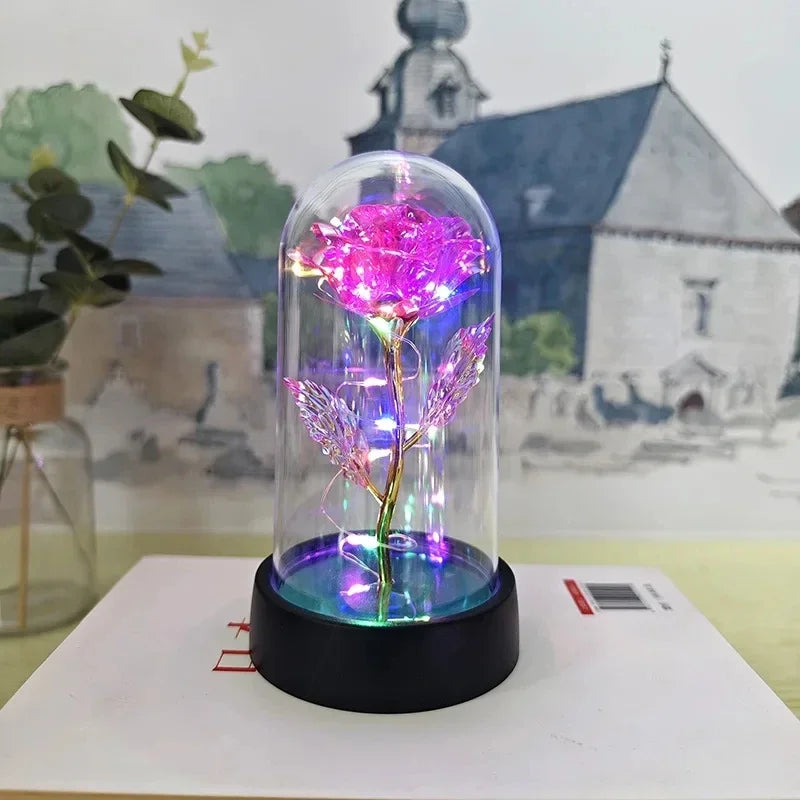 LED Rose Night Light