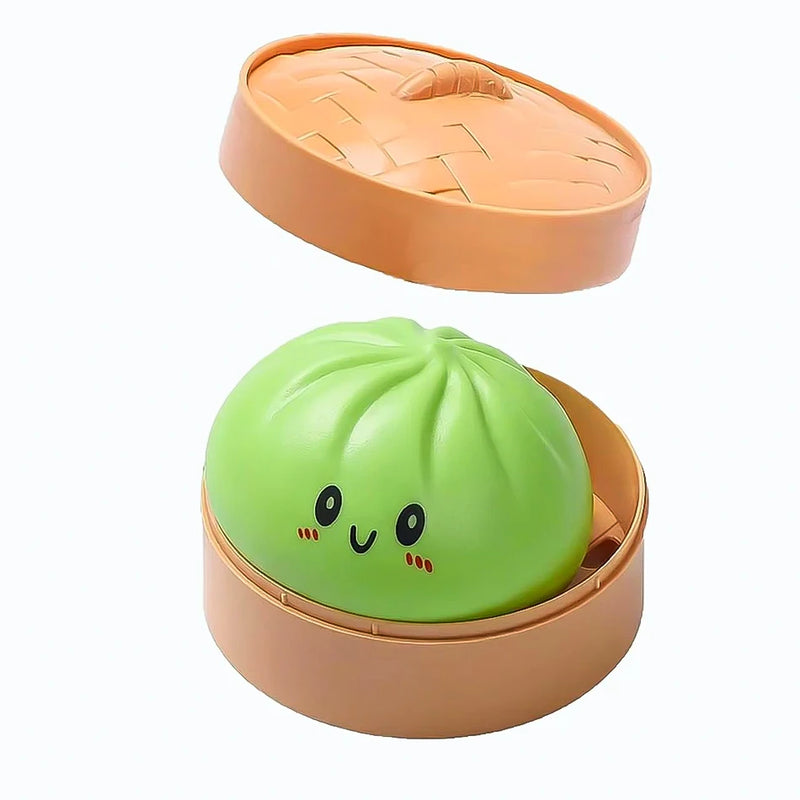 Jouet squishy coloré en forme de dumpling – fidget à presser