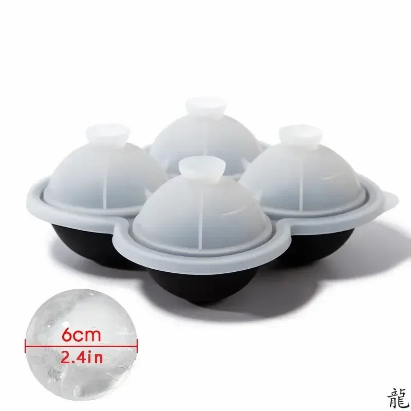 A white silicone ice cube tray with multiple molds is shown on a white background.
