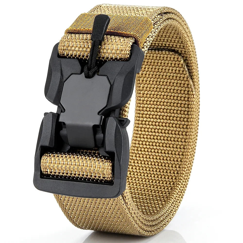 Quick Release Magnetic Buckle Tactical Belt