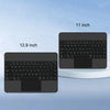 Bluetooth Keyboard Case with Touchpad for iPad Pro, Air & Standard Models