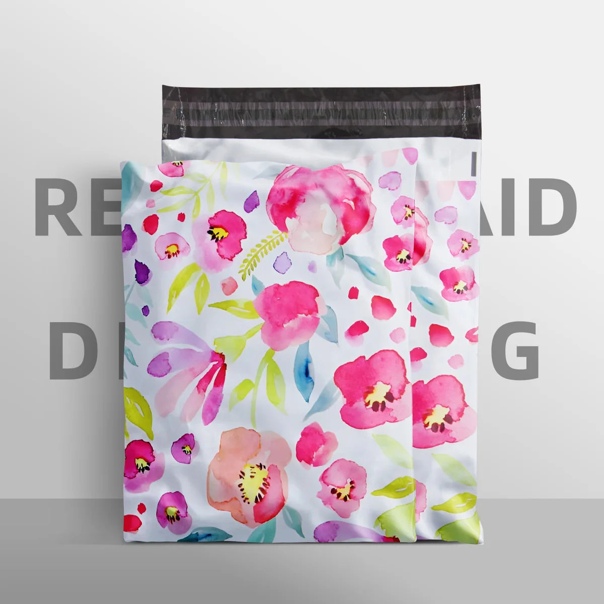 Floral Waterproof Self-Seal Mailing Bags