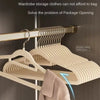 Stainless Steel Non-Slip Hangers for Wet & Dry Clothes (Set of 5)