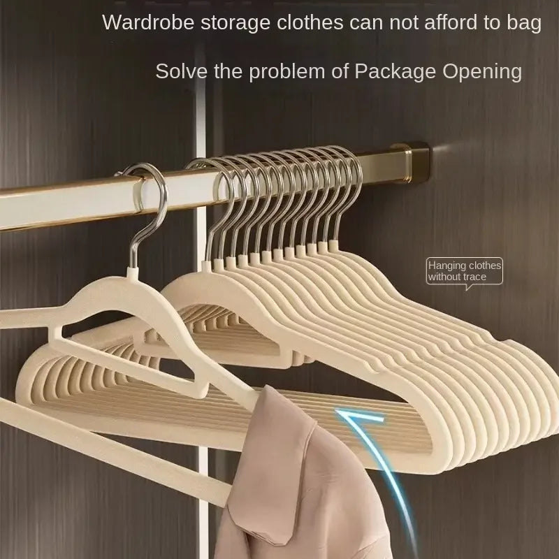 Stainless Steel Non-Slip Hangers for Wet & Dry Clothes (Set of 5)
