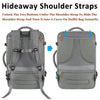 Expandable Travel Backpack with 4 Packing Cubes