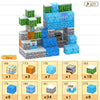 Magnetic Building Blocks Mine World Cube Set