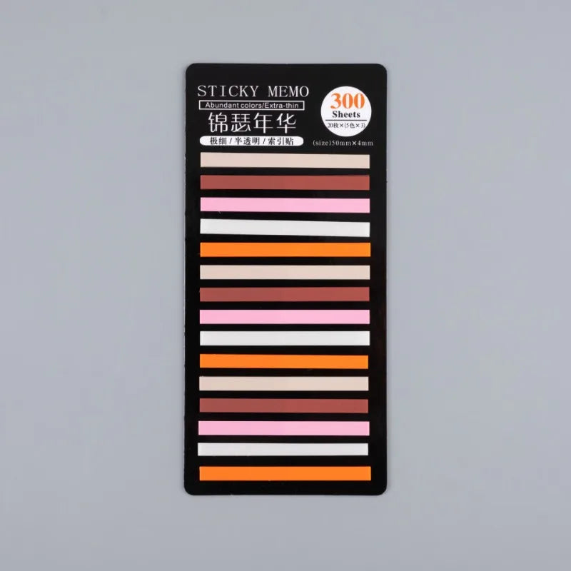 Self-Adhesive Index Tabs & Page Markers