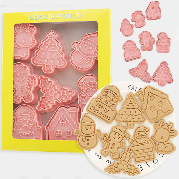 10-Piece Christmas Cookie Cutter Set