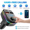 Bluetooth FM Car Charger with Fast Charging