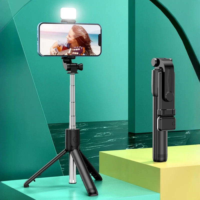 Expandable Portable Tripod with Bluetooth Remote