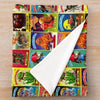 Garbage Pail Kids Retro Throw Blanket – Super Soft Microfiber