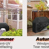 Waterproof Grill Cover with Adjustable Straps