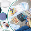 Zippered Budget Binder with Cash Envelopes