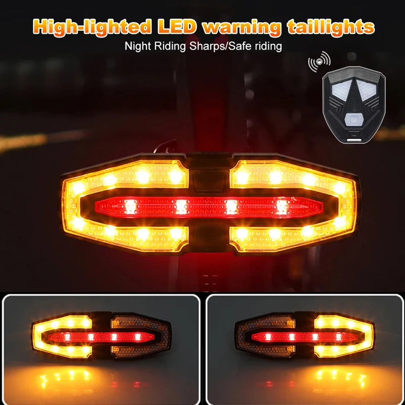 Kabelloser Blinker-Fahrradrücklicht