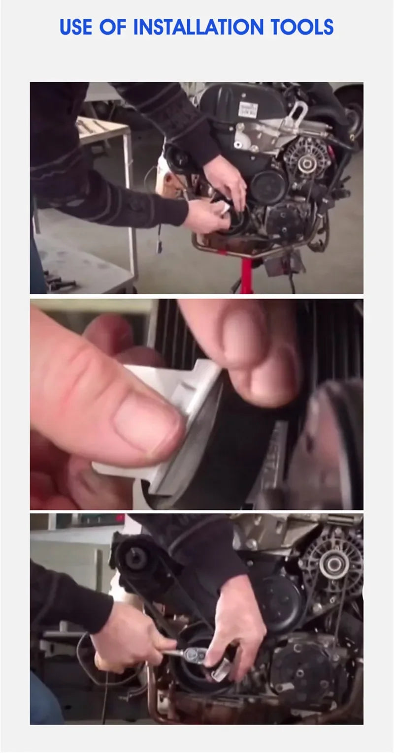 Car Stretch Belt Remover & Installer Tool Set