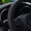 Premium PU Leather Embossed Steering Wheel Cover (14.5-15 Inch)