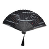 Traditional Folding Hand Fan with Bamboo Frame