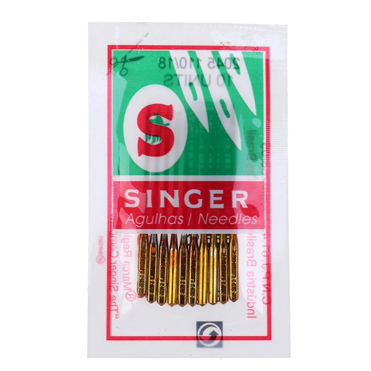 Universal Sewing Machine Needle Assortment (50-Pack, Multi-Size)