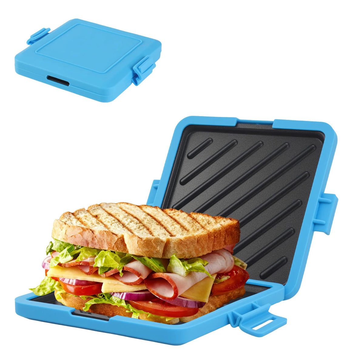 Appareil à Sandwichs et Petit-Déjeuners Compact