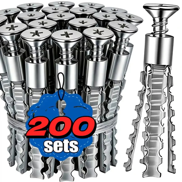 Expansion Screws for Hollow Walls – Self-Tapping Anchors (6mm & 8mm)
