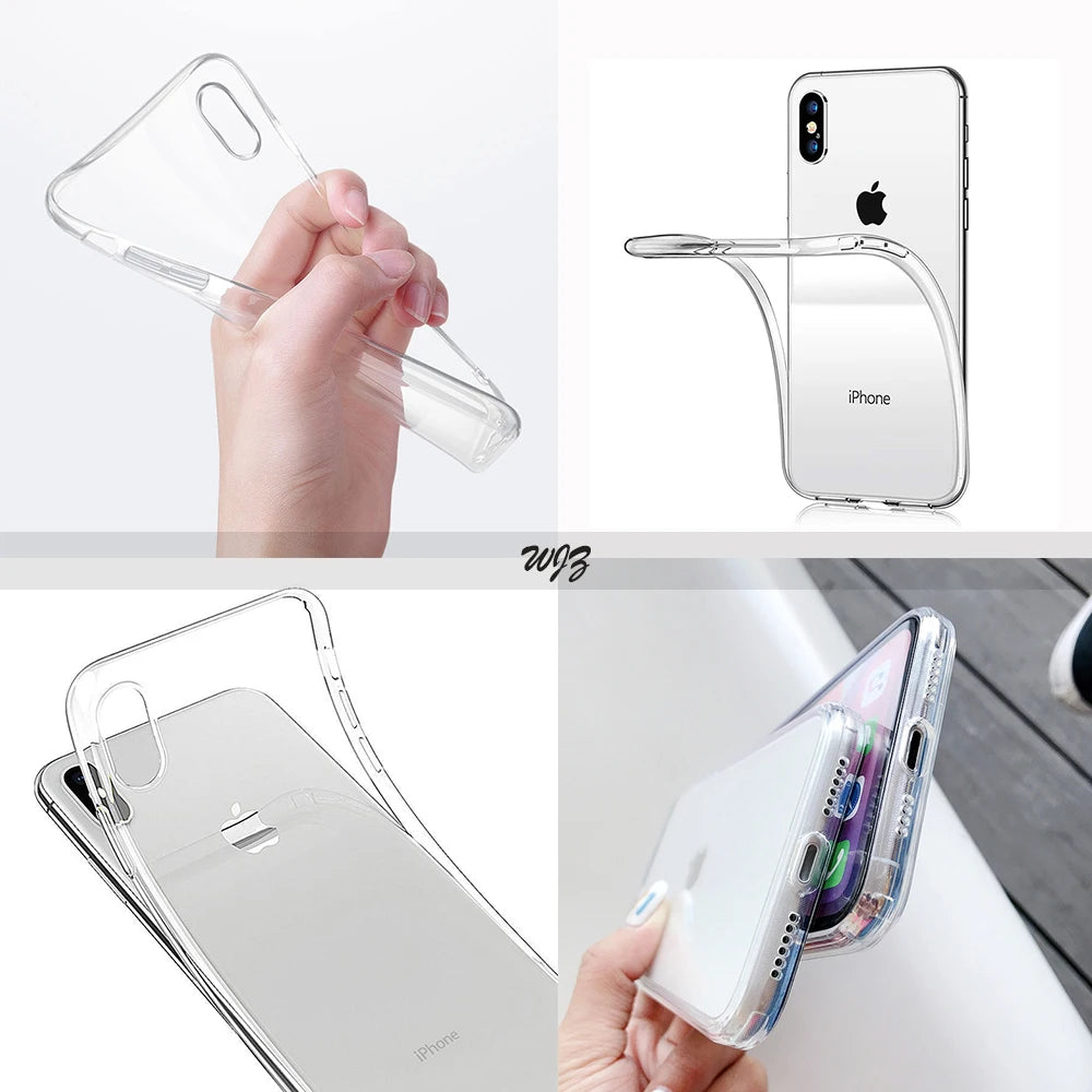 Howl's Moving Castle TPU Phone Case with Shockproof Clear Back