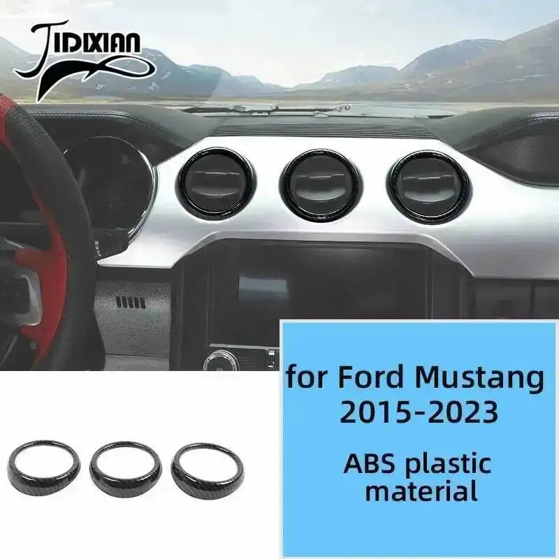 ABS plastic material trim kit for Ford Mustang 2015-2023