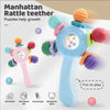 Montessori Sensory Baby Rattle and Teether Toy