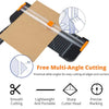 12-Inch Paper Cutter with Slide Rail and Safety Blade