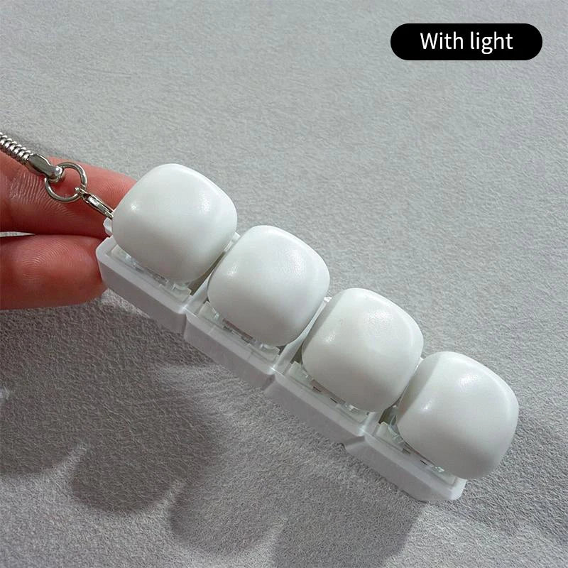 Mechanical Keyboard Fidget Keychain
