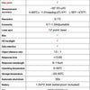 High-Temperature Infrared Thermometer with Color Screen and Humidity Sensing