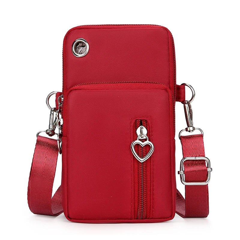 Slim Nylon Crossbody Bag for Everyday Essentials