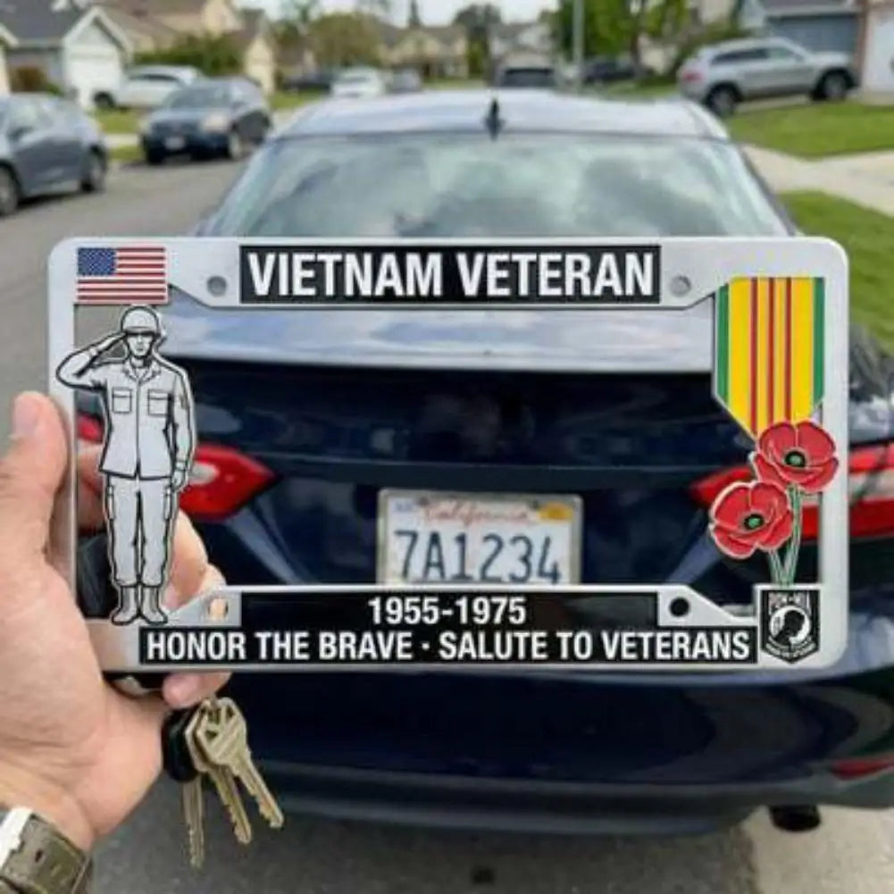 Commemorative Anniversary License Plate Frame