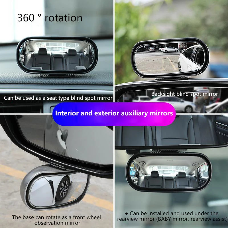 360° Adjustable Car Blind Spot Mirror