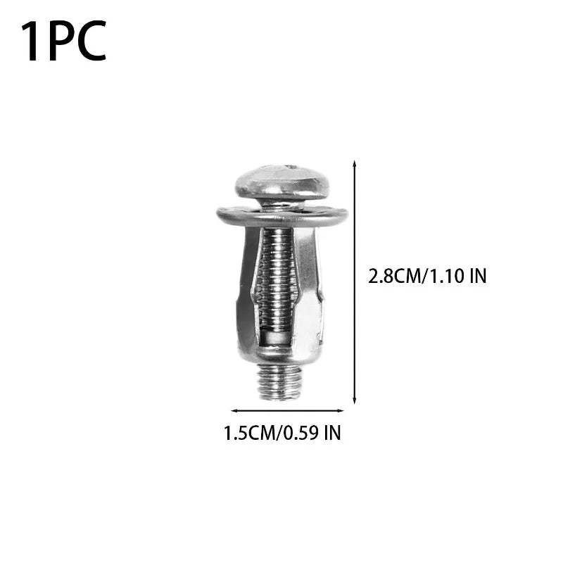 Stainless Steel Petal Rivet Nuts for Secure Panel and License Plate Mounting