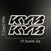 KYB Fork Suspension Decal Stickers for Motorcycles (2-Pack)