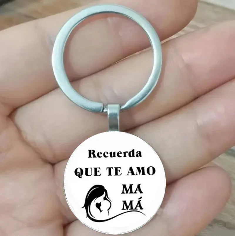 Spanish Father's Day Keychain for Dad