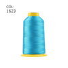 High-Tenacity Polyester Embroidery Thread (120D/2, 40wt) for Home & Industrial Machines