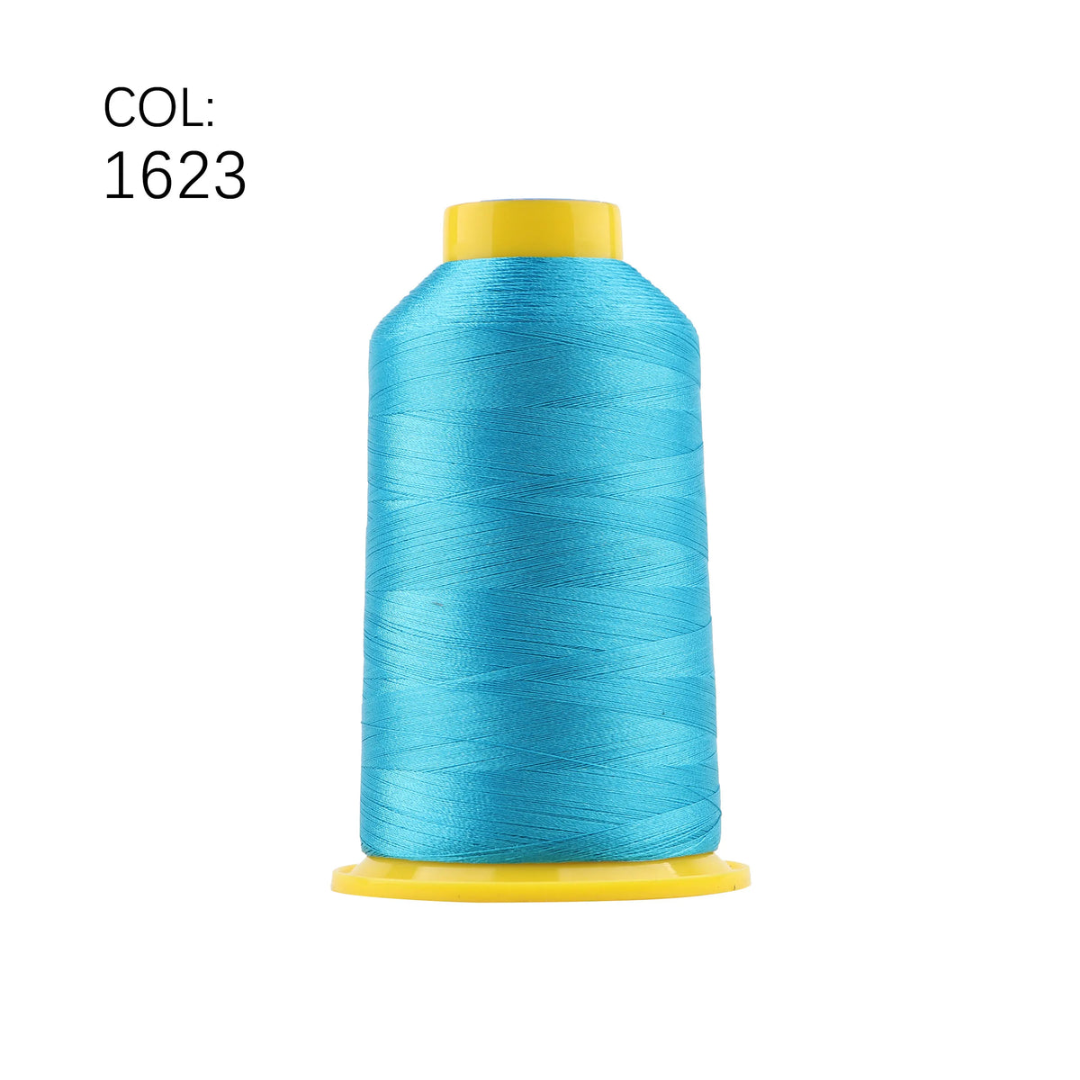 High-Tenacity Polyester Embroidery Thread (120D/2, 40wt) for Home & Industrial Machines