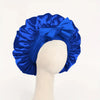 Adjustable Satin Sleep Bonnet with Tie Band