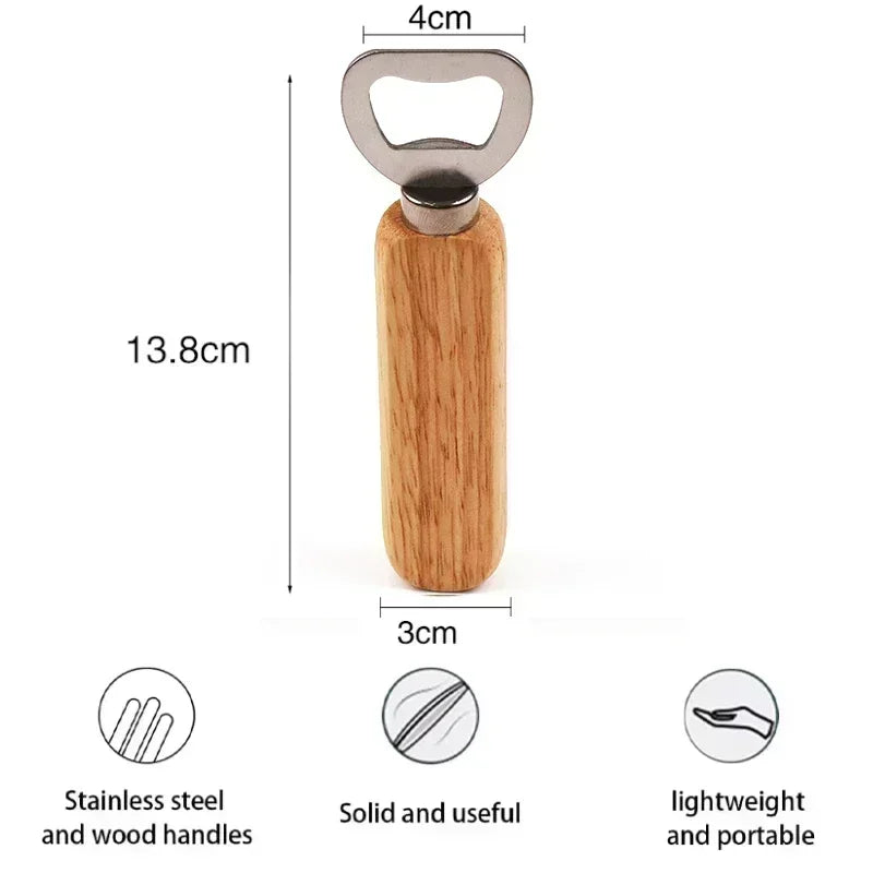 Personalized Wooden Bottle Opener